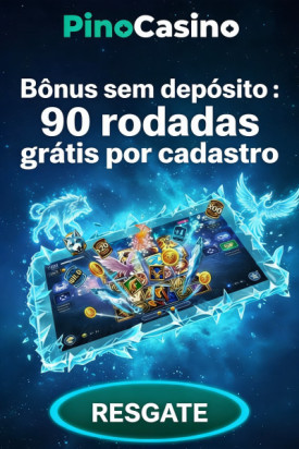 Imagem de Pino Casino: 90 Rodadas Gr&aacute;tis Sem Dep&oacute;sito no Cadastro