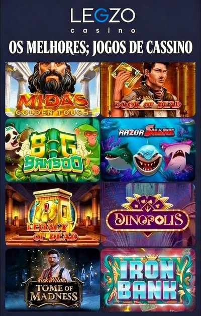 Imagem de Mais de 5500 Jogos no Legzo Casino: Caça-níqueis, Ao Vivo e Esportes Imagem de Mais de 5500 Jogos no Legzo Casino: Caça-níqueis, Ao Vivo e Esportes