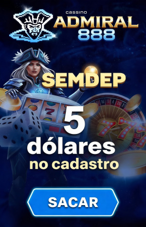 Imagem de R$ 5,00 de B&ocirc;nus Sem Dep&oacute;sito no Admiral-888 para Novos Jogadores