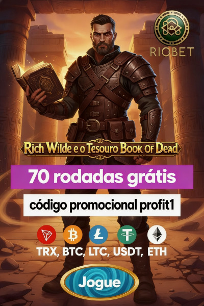 Imagem de 70 Rodadas Gr&aacute;tis no RioBet: B&ocirc;nus Sem Dep&oacute;sito ao Cadastrar
