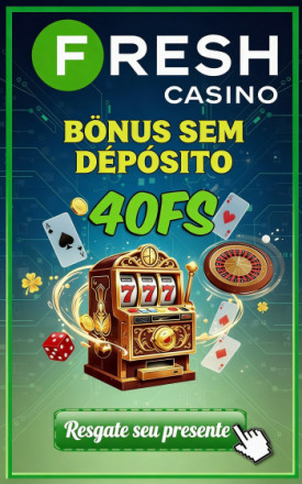 Imagem de 40 Rodadas Gr&aacute;tis no Fresh Casino: Comece a Jogar Sem Dep&oacute;sito