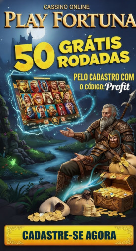 Imagem de 50 Rodadas Gr&aacute;tis no Play Fortuna pelo seu cadastro