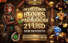 Imagem de R$ 108,00 Gr&aacute;tis no Admiral XXX: B&ocirc;nus Sem Dep&oacute;sito ao se Cadastrar