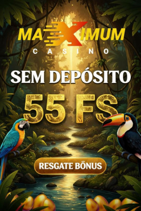 Imagem de 55 Rodadas Gr&aacute;tis no Maximum Casino ao Cadastrar