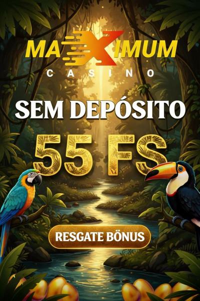 Imagem de 55 Rodadas Gr&aacute;tis no Maximum Casino ao Cadastrar