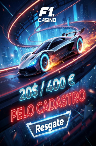 Imagem de B&ocirc;nus de $20 sem dep&oacute;sito no F1 Cassino para novos jogadores