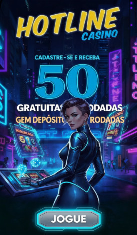 Imagem de 50 Rodadas Gr&aacute;tis sem Dep&oacute;sito no HotLine Cassino