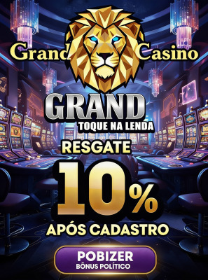 Imagem de B&ocirc;nus de R$ 50,00 sem dep&oacute;sito no Grand Casino ao se cadastrar