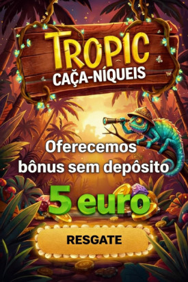 Imagem de Ganhe R$ 25,00 Gr&aacute;tis no Tropic Slots Casino sem Dep&oacute;sito