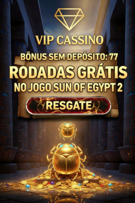 Imagem de 77 Rodadas Gr&aacute;tis no VIP Cassino ao se cadastrar