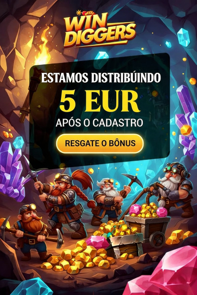 Imagem de R$ 25,00 Gr&aacute;tis no Win Diggers: Seu B&ocirc;nus de Boas-Vindas