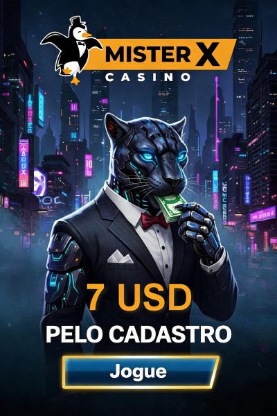 Imagem de 7 USD Gr&aacute;tis no Mister-X Casino: B&ocirc;nus Sem Dep&oacute;sito!