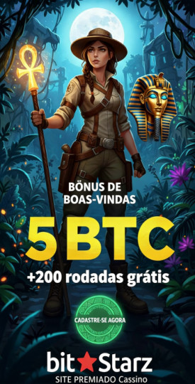 Imagem de Pacote de Boas-Vindas BitStarz: 5 BTC e 200 Rodadas Gr&aacute;tis para Voc&ecirc;!