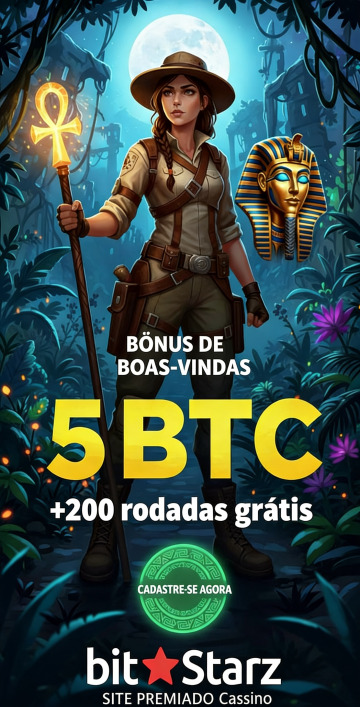 Imagem de Pacote de Boas-Vindas BitStarz: 5 BTC e 200 Rodadas Gr&aacute;tis para Voc&ecirc;!