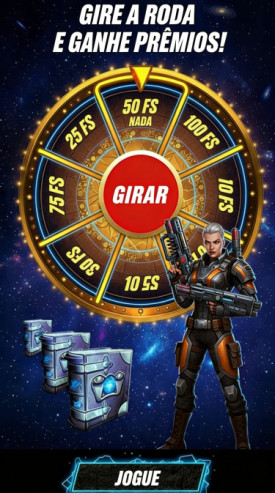 Imagem de 77 Rodadas Gr&aacute;tis Sem Dep&oacute;sito e a Roda da Fortuna no Cadastro